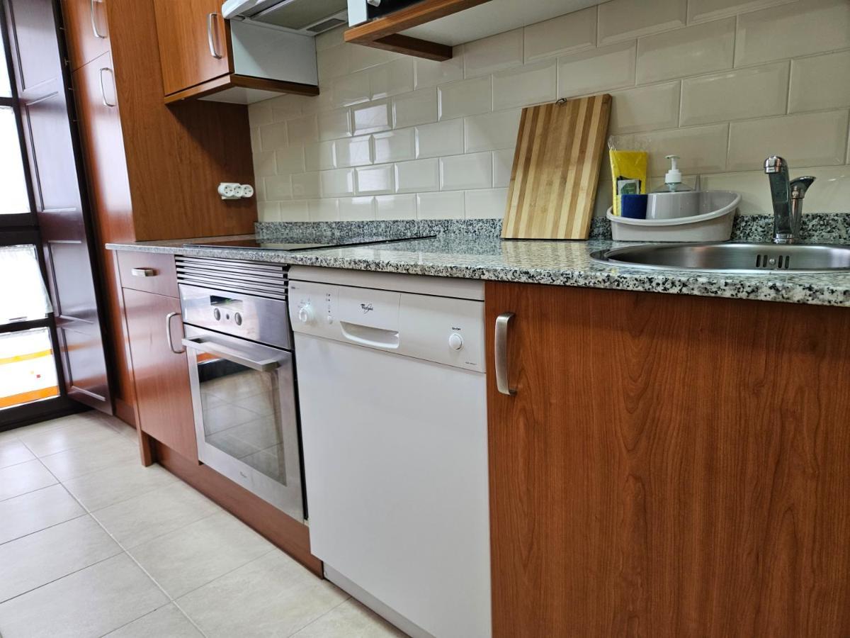 13B01 Apartamento Con Terraza Y Garaje Ribadesella Kültér fotó