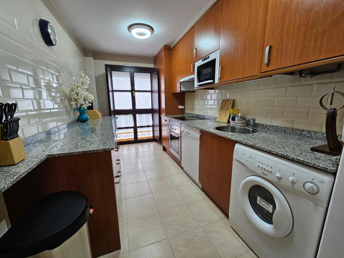 13B01 Apartamento Con Terraza Y Garaje Ribadesella Kültér fotó